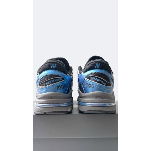New Balance 1000 Metallic Blue Mens Size 9.5 Casual Retro Running Shoes M1000ENV - Picture 6 of 8